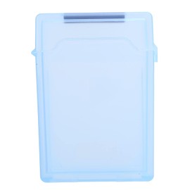 Hard Drive Case, 2.5inch External Hard Drive Case Hard Disk Storage Box Dustproof and Antistatic Hard Drive Protect Case for 2.5 Inches Ssd (Blue)