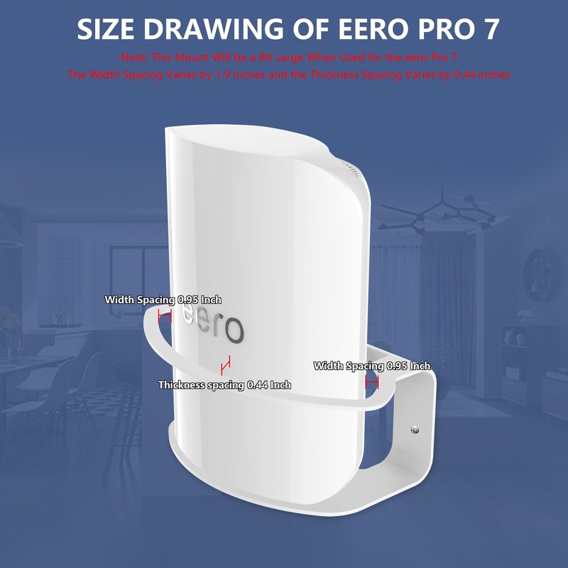SSCEHCNY Wall Mount Holder for eero Pro 7 Home WiFi