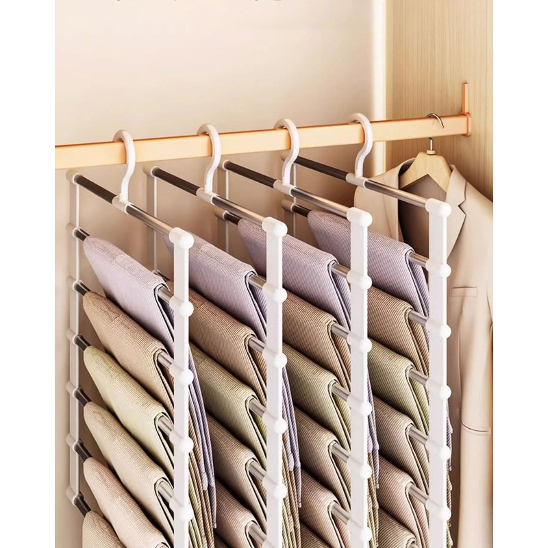 UrBestChoose Clothes Hangers Space Saving – 2 Pack Stainless Steel