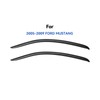 Window Visors Rain Guards Shield for 2005-2009 Ford Mustang, Out-Channel