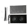 GPU Backplate Radiator, Aluminum Alloy Fast Heat Sink, GPU Cooler