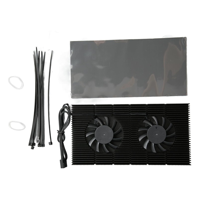 GPU Backplate Radiator, Aluminum Alloy Fast Heat Sink, GPU Cooler
