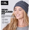 Tough Headwear Beanie for Women - Warm Chunky Cable Beanie