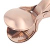 Stainless Steel Chestnut Cutter Tool Rose Gold Cross Shaped Comfortable
