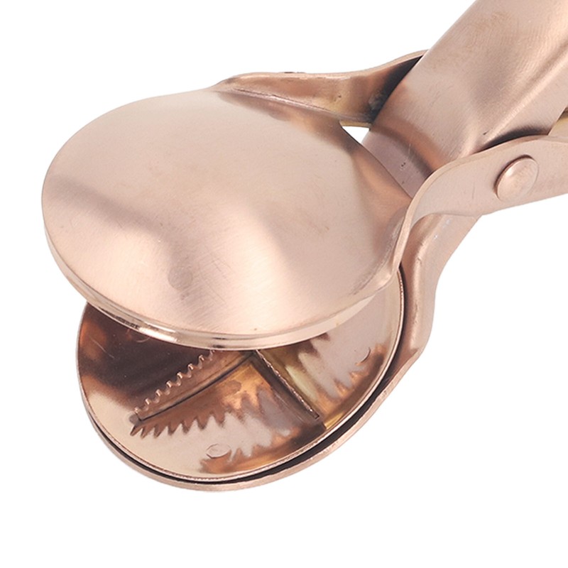Stainless Steel Chestnut Cutter Tool Rose Gold Cross Shaped Comfortable