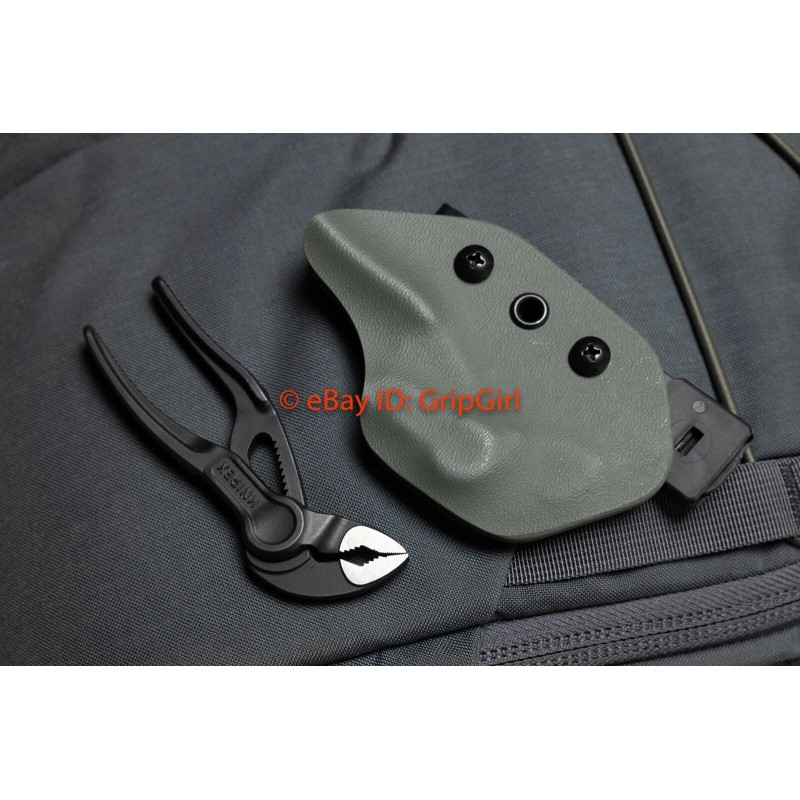 Custom Kydex EDC Belt Holster for Knipex Cobra XS 4"
