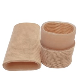 LIUHUO Ankle Gel Sleeves Padded Skate Socks Ankle Pads Ankle Compression Sleeve Ankle Protector Brace for Figure Skating