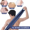 Toallas de baño exfoliantes estilo japonés GREEN POMELO Bath Loofahs-2blue