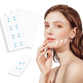 XYJNYO Face Lift Tape 120Pcs,Invisible Face Lifter Tape - Instant Face Lift and Shape V Face, Double Chin Eyes Wrinkles Loose Skin Lift with Tape