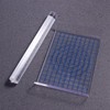 ROSENICE Acrylic Clay Roller with Acrylic Plate with Measuring Grid