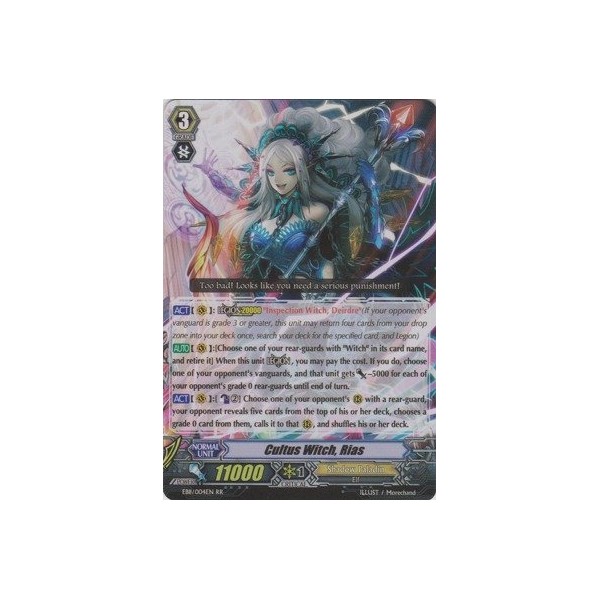 Cardfight!! Vanguard TCG - Cultus Witch, Rias (EB11/004EN) - Extra Booster Pack 11: Requiem at Dusk