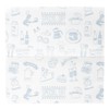LEC Gekochi-kun, Easy to Use Dish Towels, Non-woven Fabric (60