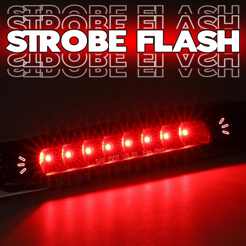 M-AUTO LED Third Brake Light Compatible with 2003-2009 Toyota 4Runner,