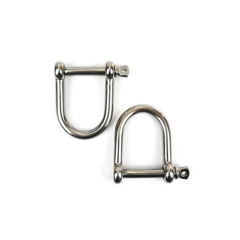 DAUMLINK® Aisi 316 Stainless Steel Wide D-Shackles for Connecting Chains