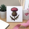 'Scottish Thistle' 108mm Square Ceramic Tile (TD00029869)