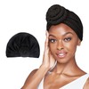 Red by Kiss Turban for Women, Silky Satin Interior, Comfortable,