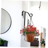 Parliky Metal Hook for Hanging Baskets Wall-Mounted Planter Bracket and