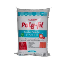 Fairfield The Original Fil Polyester Poly-Fill, 32 oz, White