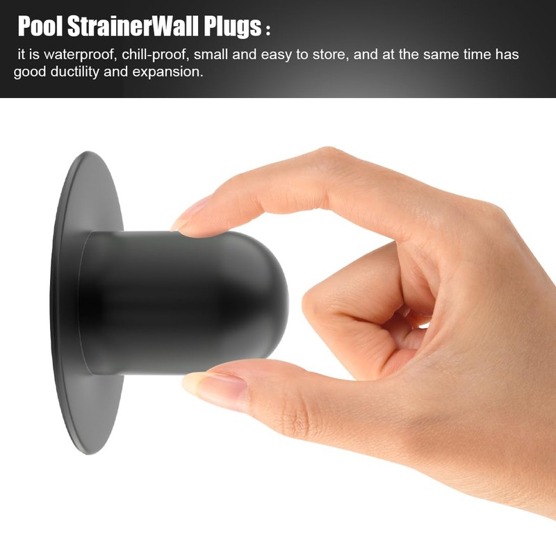 2 pcs Pool Wall Plug Above Ground Swimming Pool Pump