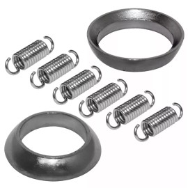 Caltric Exhaust Gaskets & Springs Kit for Arctic Cat Jag Deluxe 340 440 1992-1998
