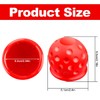 Lotsdonxia Soft Rubber Trailer Ball Head Cover Durable Protection for