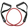 GoFit Pro-Grade Red Power Tubes with Handles, 30 lbs. (GF-4TUB-M(30))