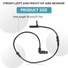 Effitnee 2 x ABS Sensor Front Left Right ‎2049052905 for