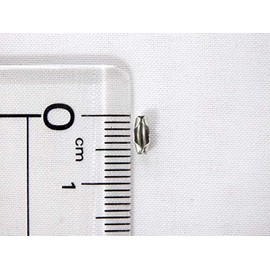 100pcs 2764 PPLS Ball Chain Connector for Necklace Lanyard for 1.5mm Ball