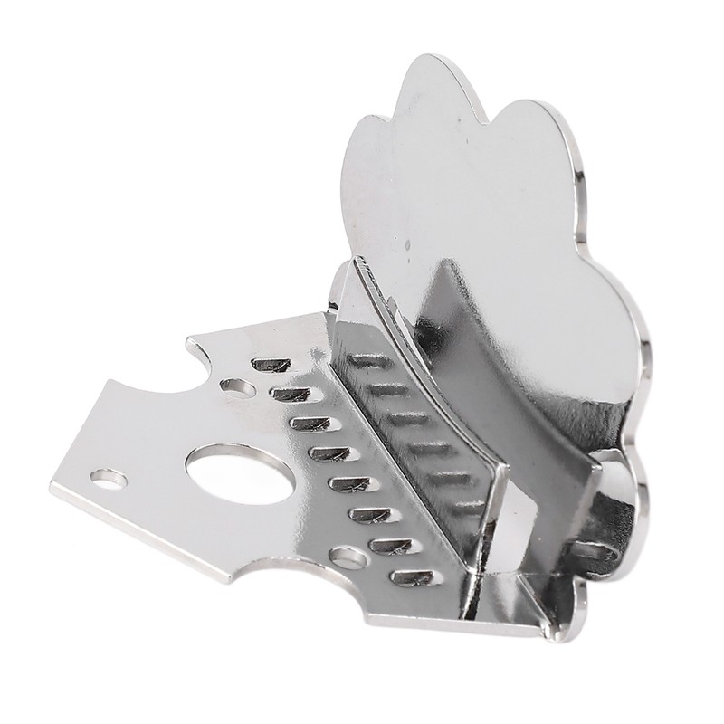 Mandolin Tailpiece Zinc Alloy 8 Strings Triangle Shape Mandolin Tailpiece