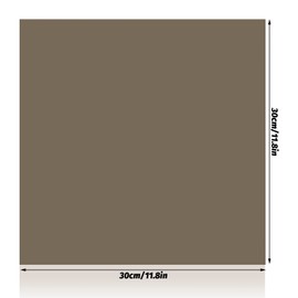 Lystaii 9pcs Lighting Gel Filter 11.8 x 11.8 Inches Gel Light Filter Color Correction Colored Overlays Transparent Color Filters Film Plastic Sheets for Film, Video, Photo, Stage Studio (Tea Black)