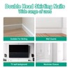 250 Pcs Double-Head Skirting Thread Seamless Nail, Double-Headed Nails, Invisible