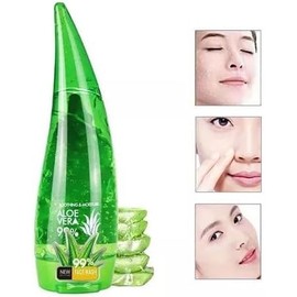 Kit 2 Gel Sábila de Aloe Vera 99%, 120ml c/u , Hidratante Facial y Corporal, Calmante Natural, Hidratacion Facial Piel Blanqueamiento, Elimina Irritación, Efecto Curativo Elimina Acne y Mejora Apariencia Textura Ligera, 240 ml