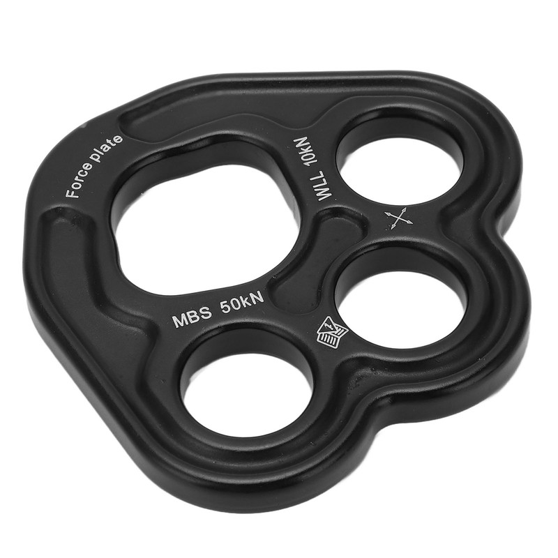 Rigging Plate 3 Holes Space Aluminum 50KN Weight Bearing Uniform