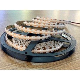 Minxue Free-Cut COB Nature White color 4000K LED Strip DC 24V IP20 0.4 inch width 16 ft per roll Indoor