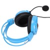 Gaming Headset Wired Comfortable Multifunctional Multicolor RGB Headphone with Omnidirectional