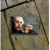 schilderkreis24 Funny Albert Einstein Quote "Oben ohne heißt Nicht Immer