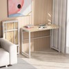 GreenForest Folding Desk for Small Spaces, 35.4 in No-Assembly Small