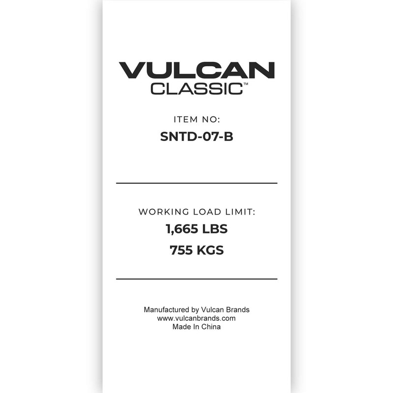VULCAN Wheel Dolly Tire Harness with Flat Hooks - Bonnet
