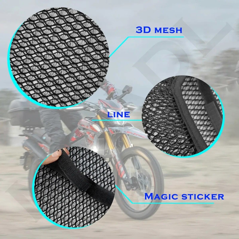 Malla Mesh Protector Cubreasiento Vento Crossmax 300 Rally