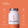 Norte Organics - Zinc with Magnesium, Supplement | Magnesium Bisglycinate