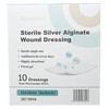 Apósitos de Alginato de Plata. Caja con 10 apósitos tamaño