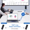 Fanktoo 2025 Upgraded Wireless HDMI Transmitter and Receiver 165FT/50M, Wireless