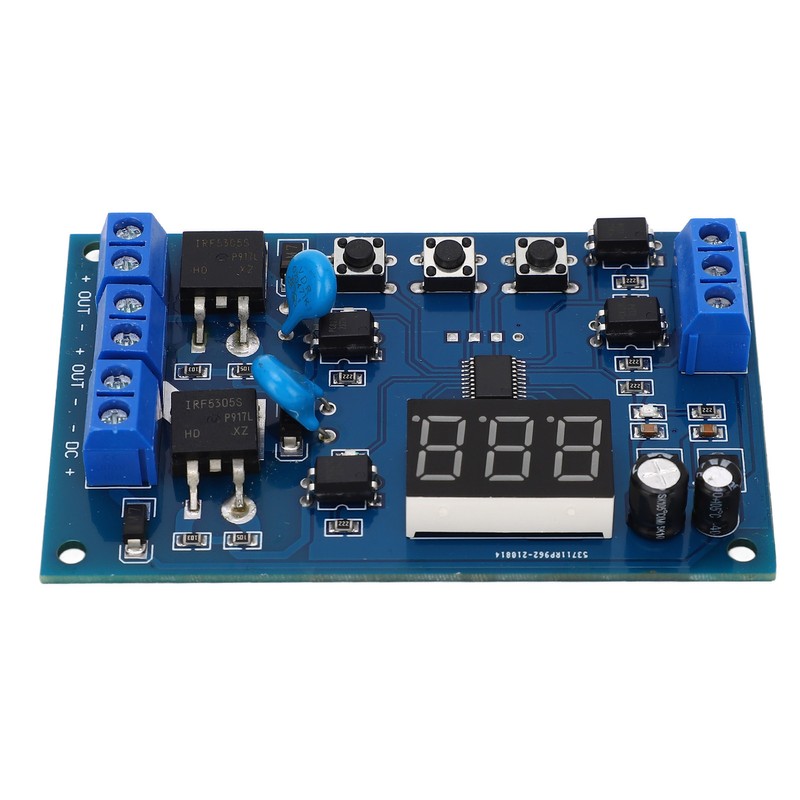 Programmable Delay Relay Module Dual Way Control Reverse Connection Protection