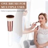AUAUY Foundation Makeup Brush, High-Density Flat Top Kabuki Makeup Brush,