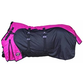 82" 1200D Turnout Lightweight Bellyband Rain Horse Winter Blanket Sheet 383B
