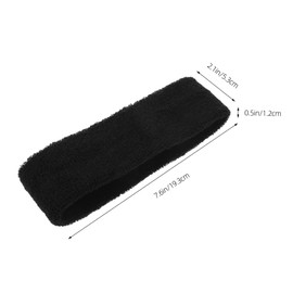 Healvian 3pcs Athletic Headbands for Women Breathable Sweat Absorbing Hair Bands for Gym Yoga Running Sports Activities Comfortable Material Present for