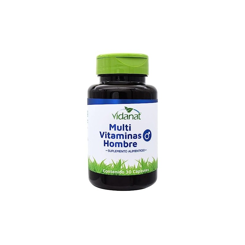 Vidanat Multivitaminico Hombre Cápsulas Arginina Vitamina