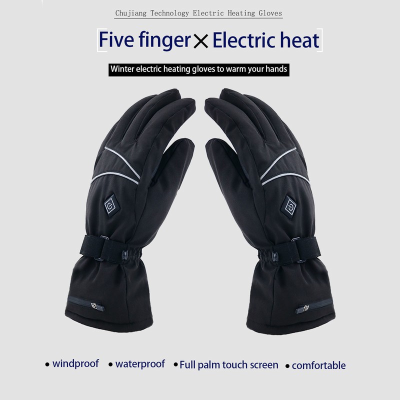 Electric Heating Gloves 3 Adjustable Temperature Lithium Battery Gloves for