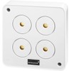 Monacor 04.0020 2100Hz Sound Piezo Alarm Siren