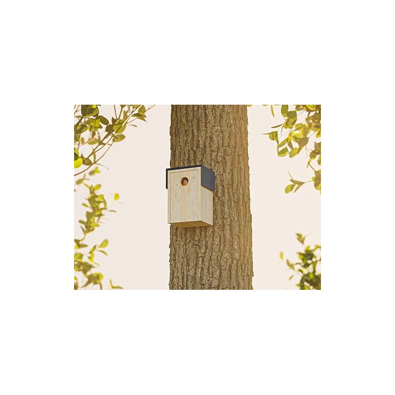Alberts 355265 Bird House U-Protective Roof | Steel Bird Feeder